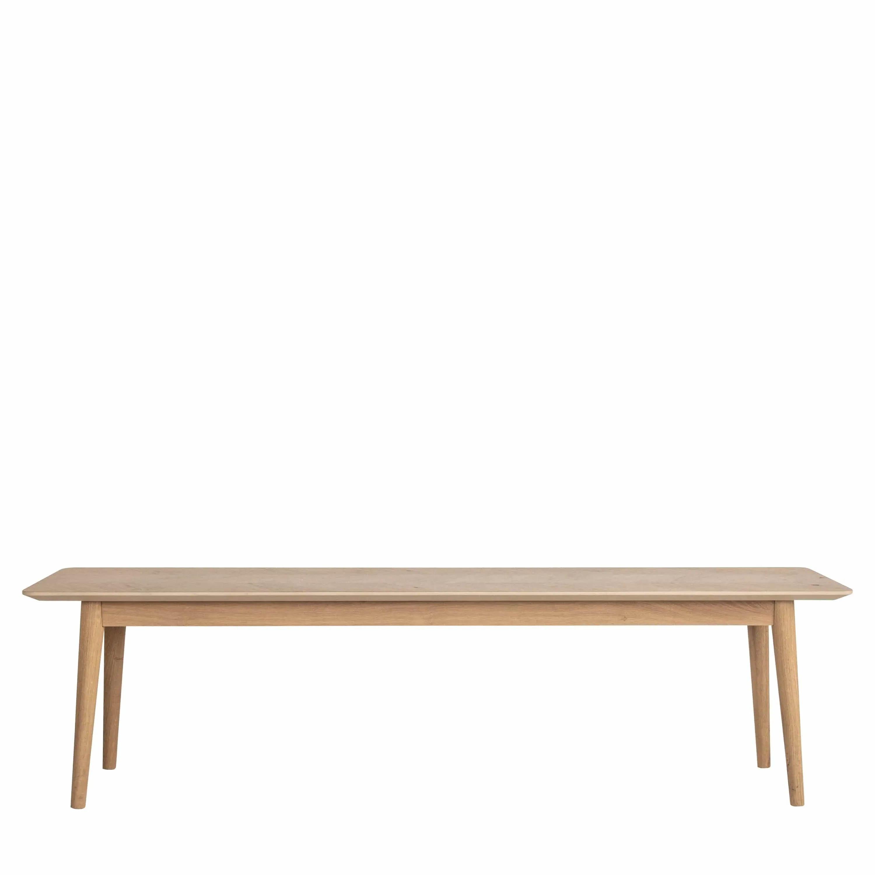 150cm Dining Bench - Oak, Solid Wood