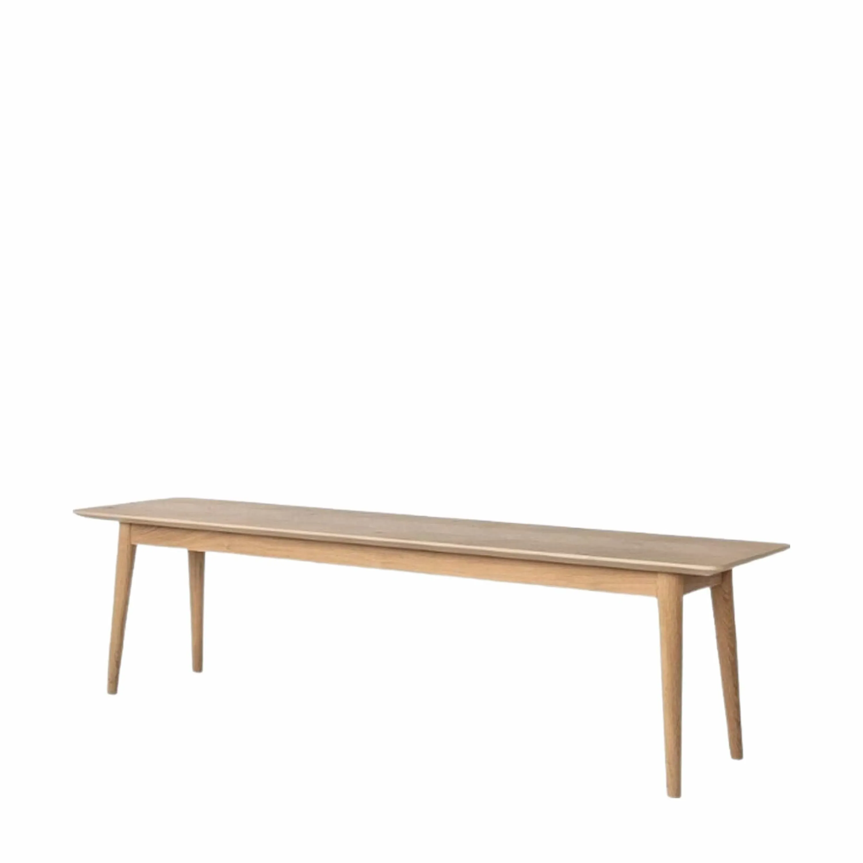 150cm Dining Bench - Oak, Solid Wood