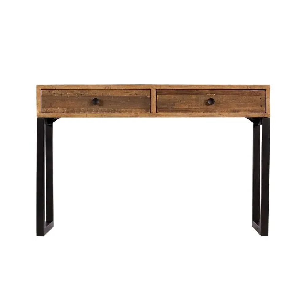 2-Drawer Console Table - Reclaimed Wood image