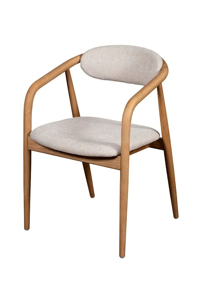 2-Piece Dining Chair Set - Oak Frame