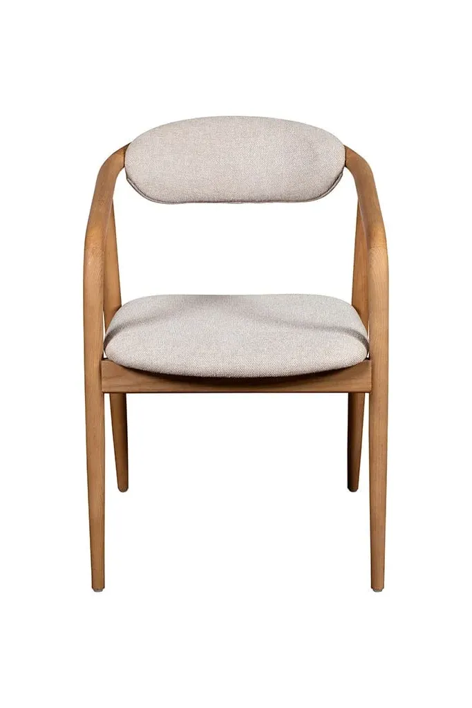 2-Piece Dining Chair Set - Oak Frame image