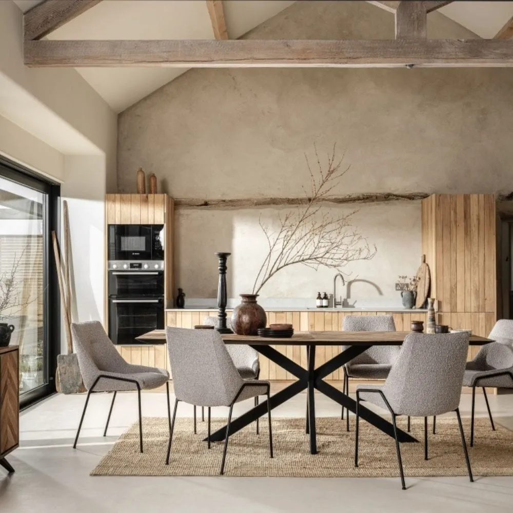 200cm Dining Table - Wood, Reclaimed Teak image