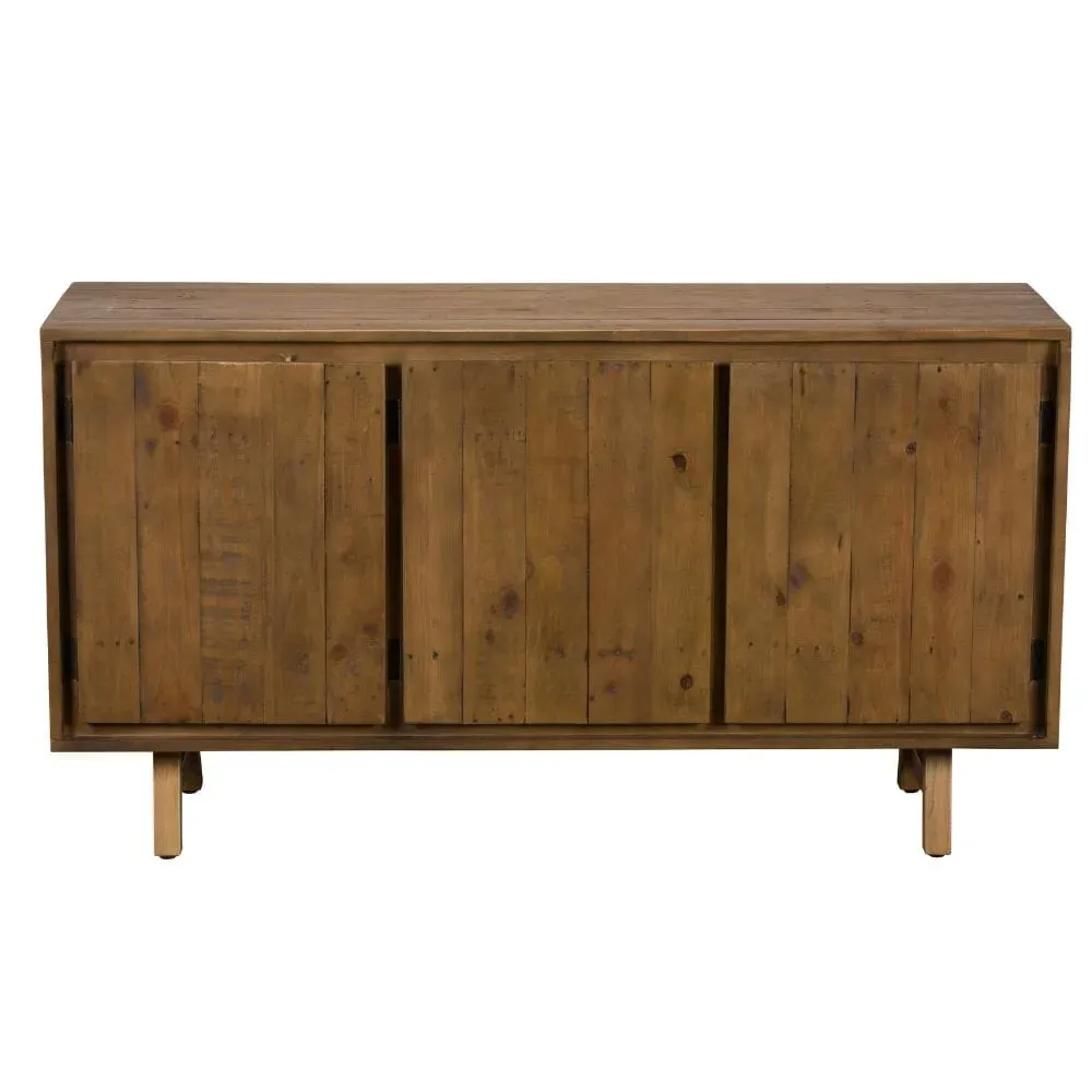 3-Door Sideboard - Wood, Reclaimed