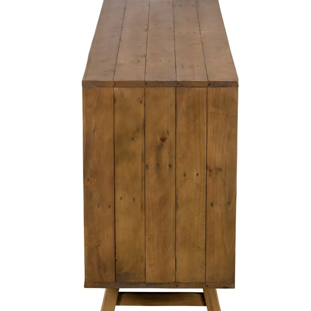 3-Door Sideboard - Wood, Reclaimed