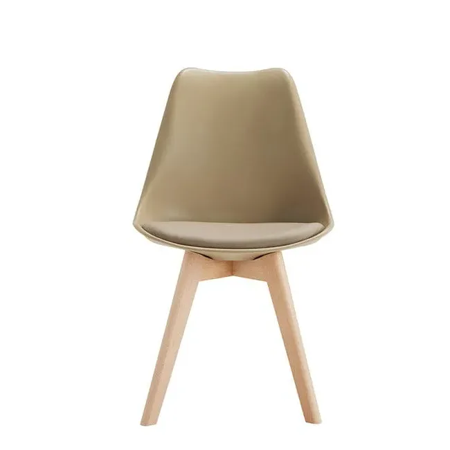 4-Piece Padded Dining Chair Set - Putty