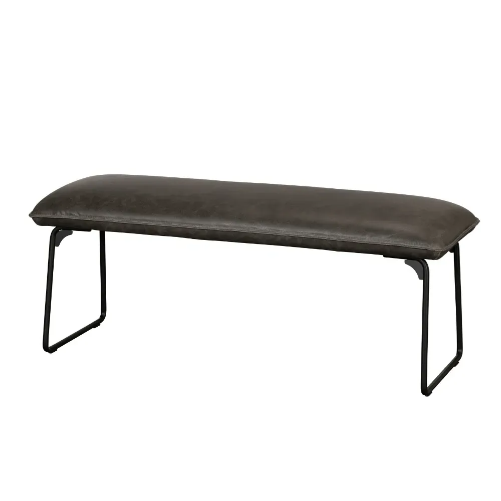 4-Seater Corner Group with Bench - Grey, PU