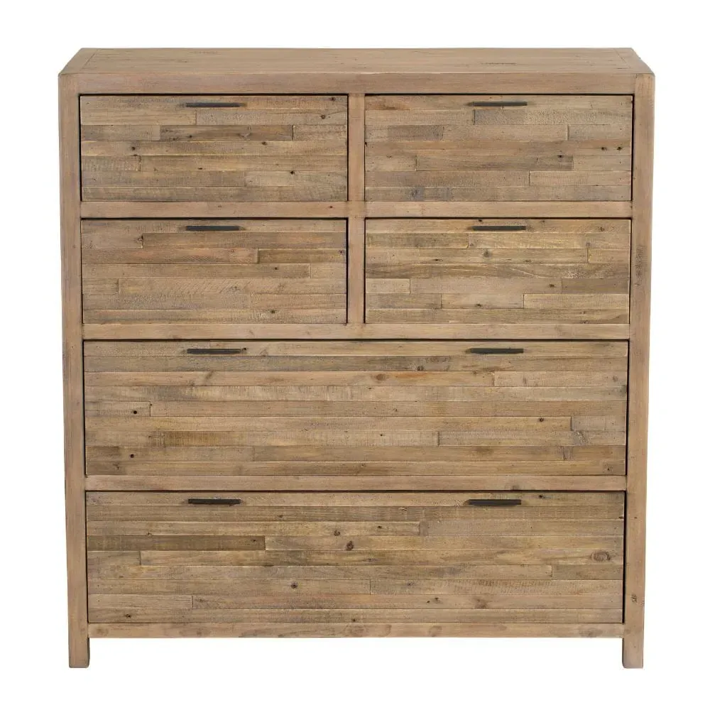 6-Drawer Chest of Drawers - Reclaimed Wood