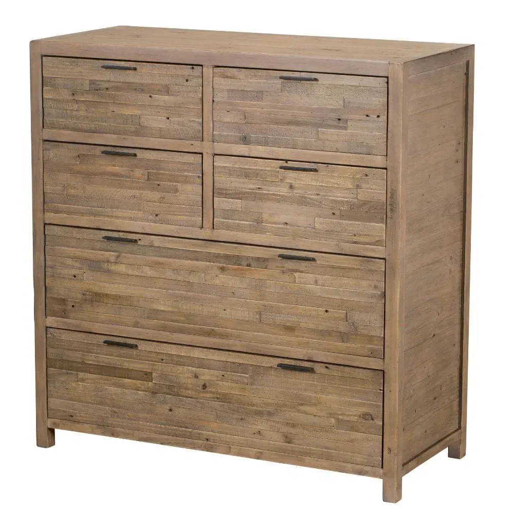 6-Drawer Chest of Drawers - Reclaimed Wood