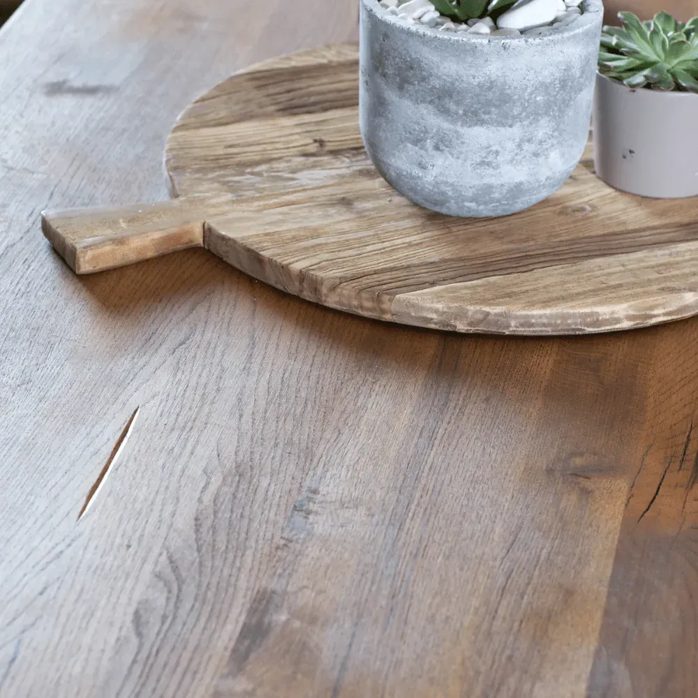 8-Seater Dining Table - Oak, Solid Wood