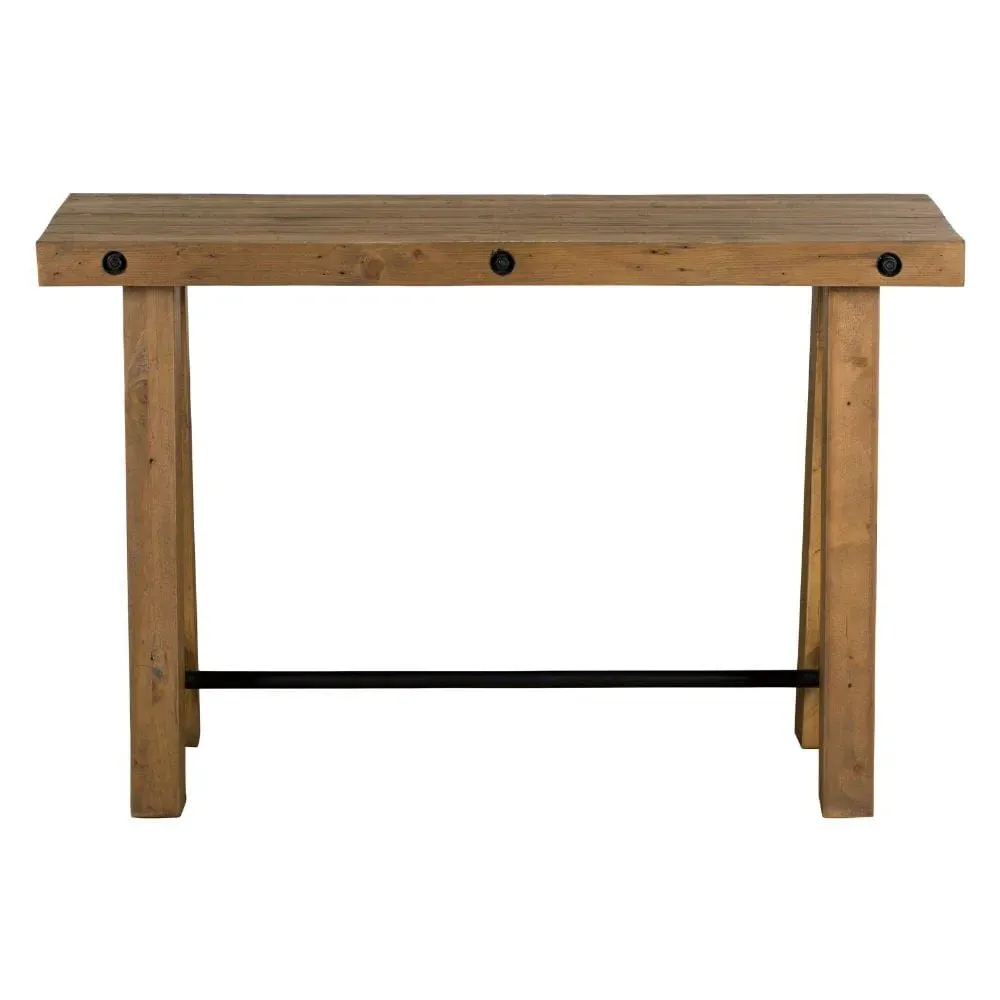 Console Table with Triangle Legs - Wood, Reclaimed