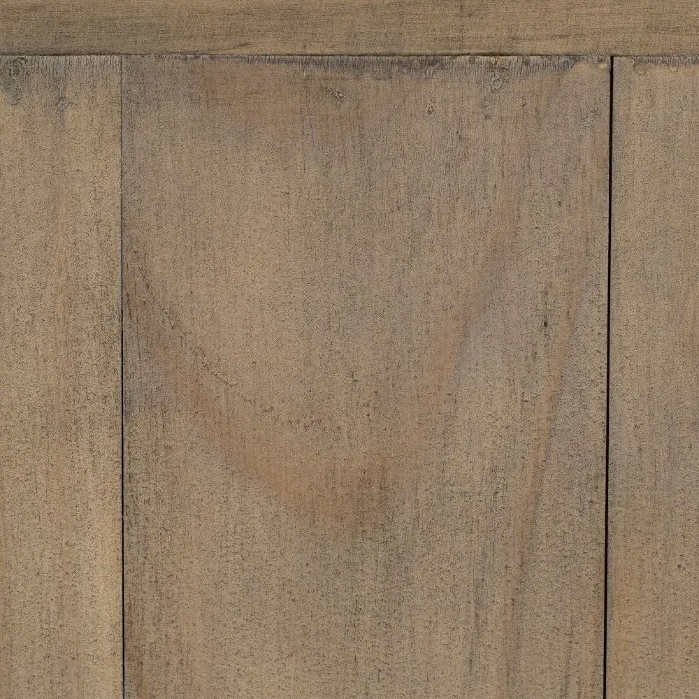 Double Wardrobe with Cast Iron Handles - Reclaimed Wood