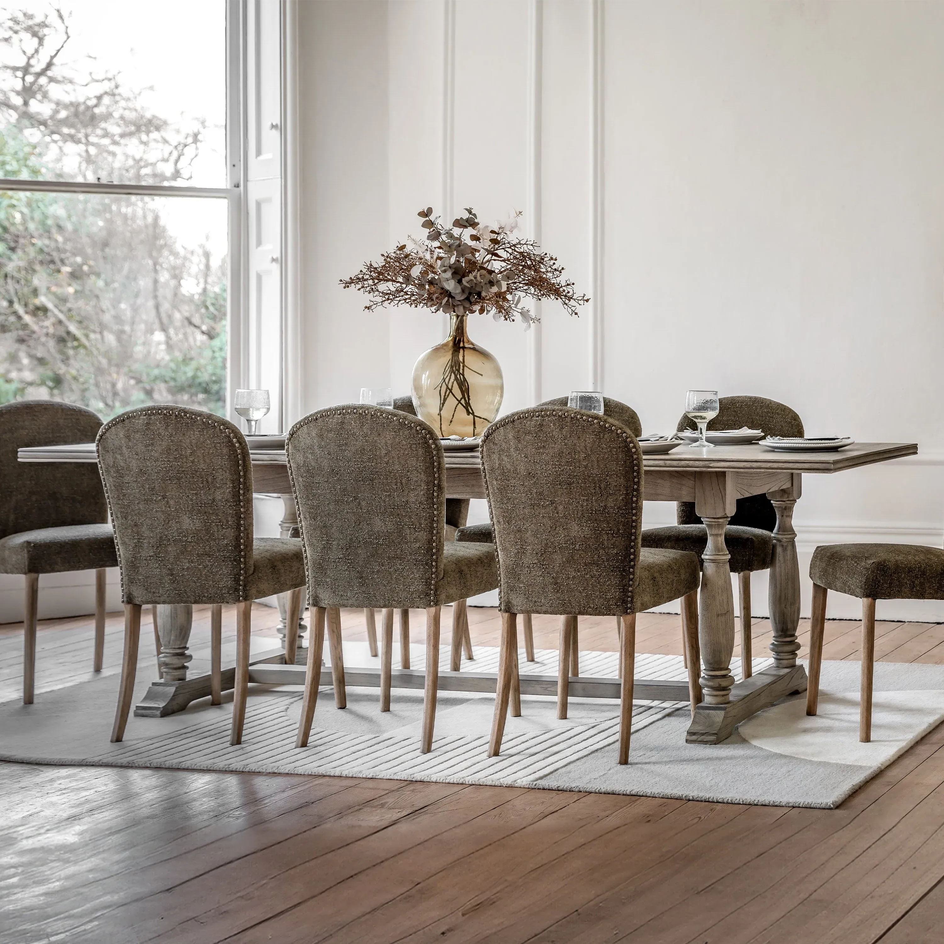 Extending Dining Table - Ash, Mindy Wood