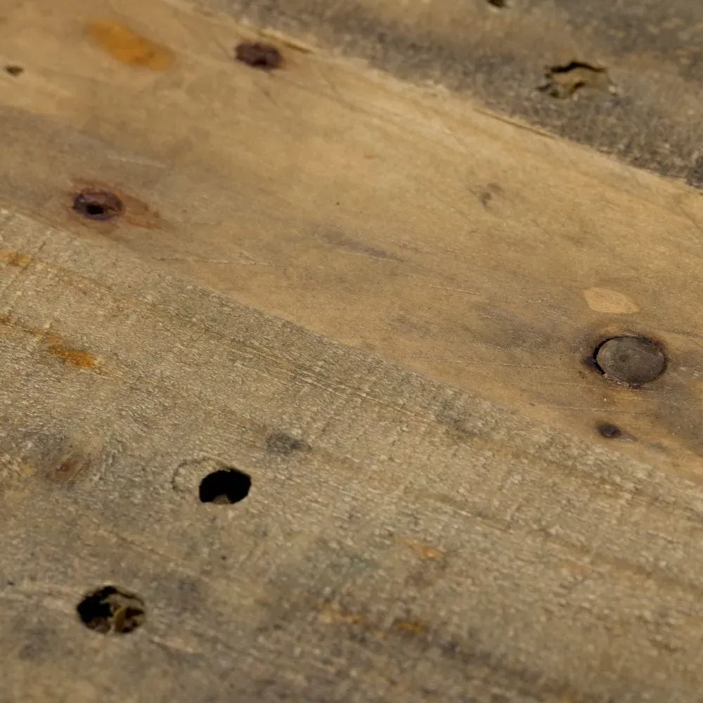 Extending Dining Table - Natural, Reclaimed Wood