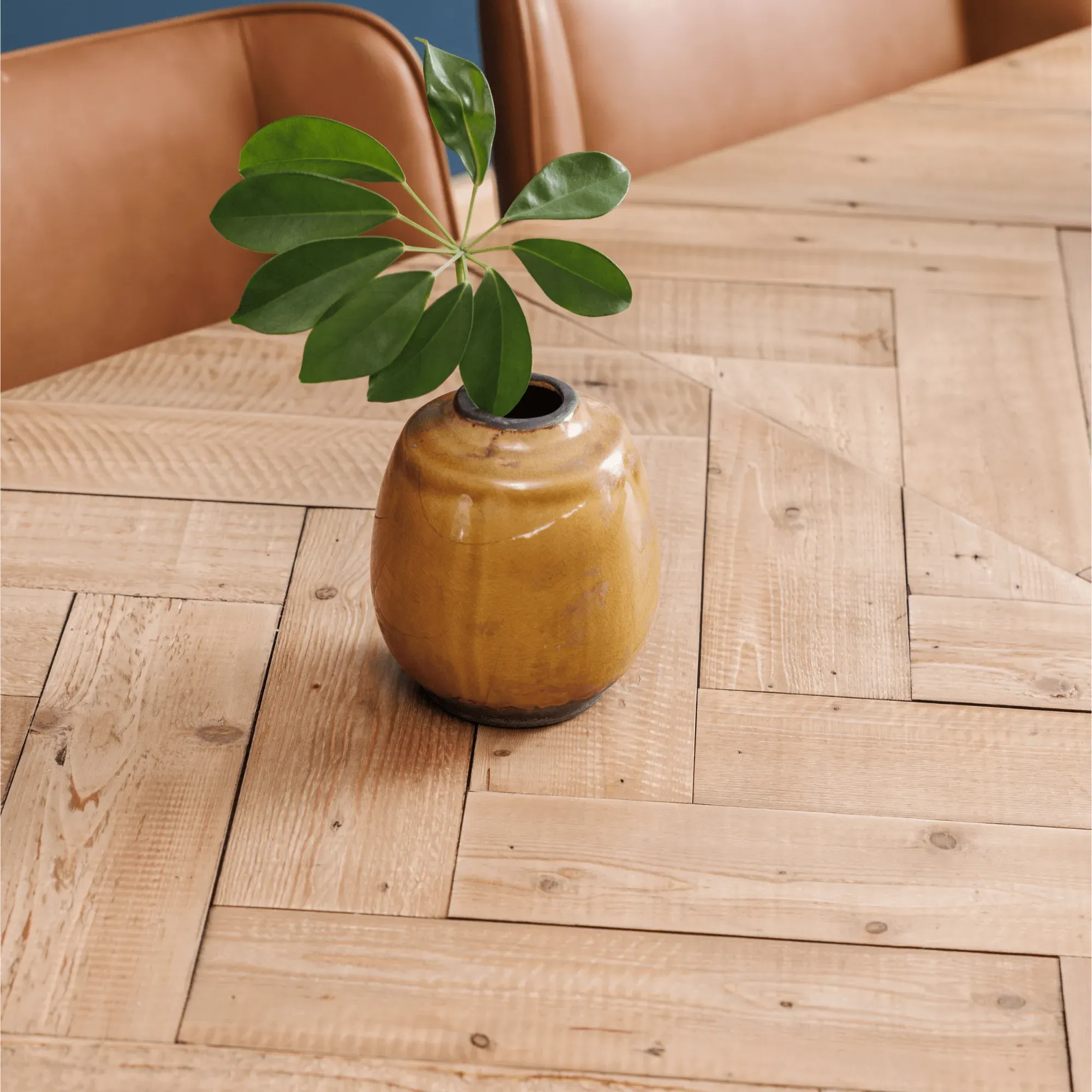 Extending Dining Table - Natural, Reclaimed Wood