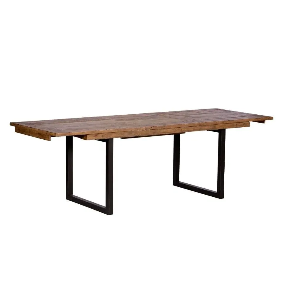 Extending Dining Table - Reclaimed Wood