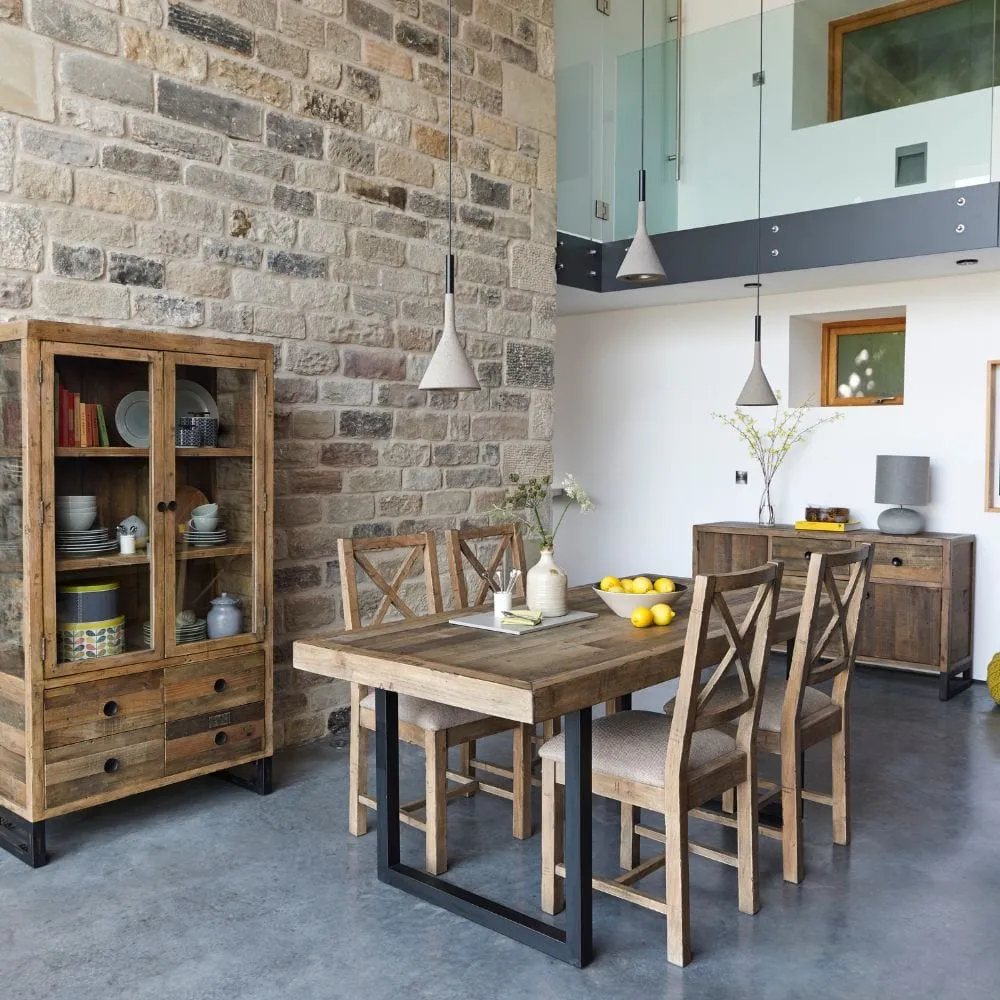 Extending Dining Table - Reclaimed Wood