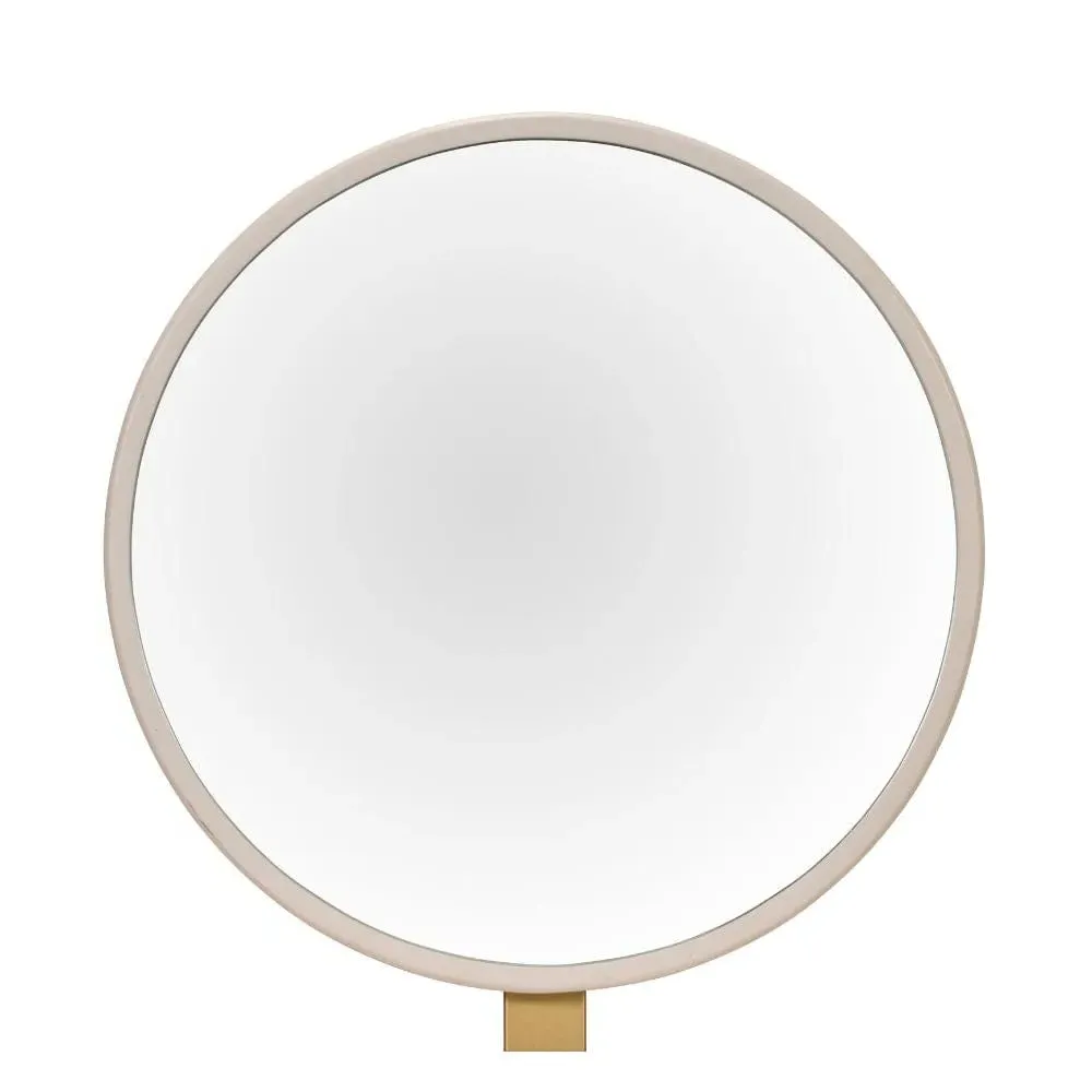 Gallery Mirror with Easy Fit - White, Mahogany