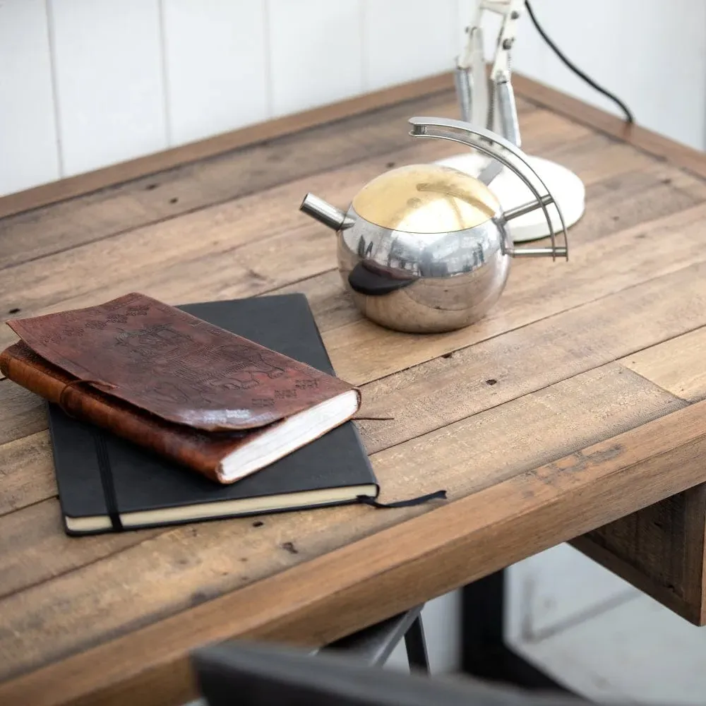 Industrial Desk - Natural, Reclaimed Wood