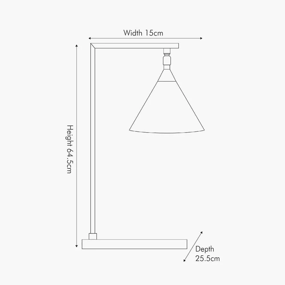 Pendant Table Lamp - Brass