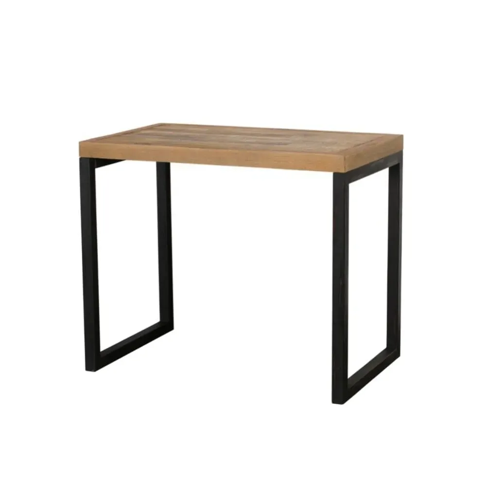 Rectangular Bar Table Industrial Style - Wood