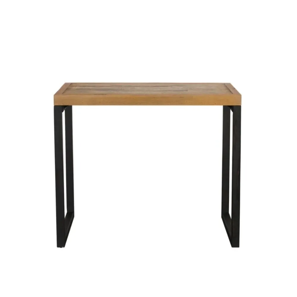 Rectangular Bar Table Industrial Style - Wood