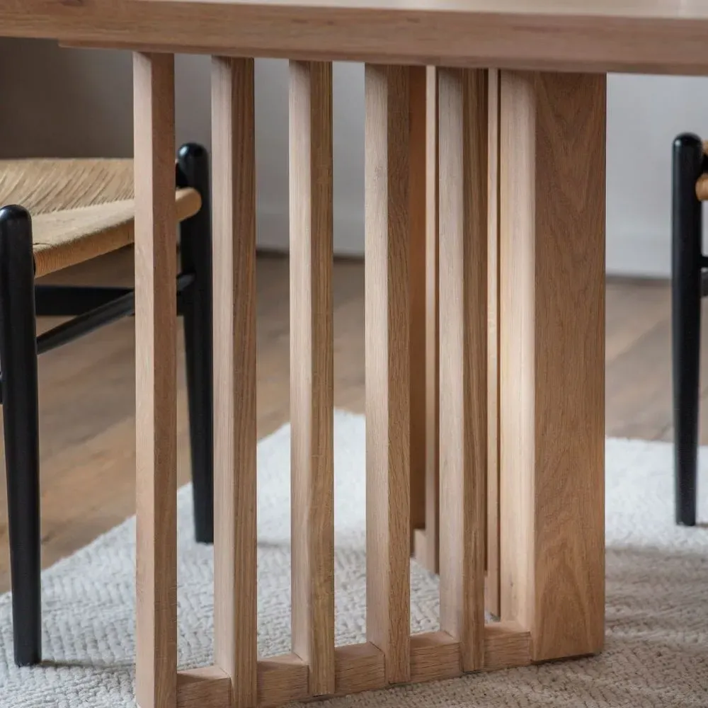 Rectangular Dining Table - Oak, Solid Wood