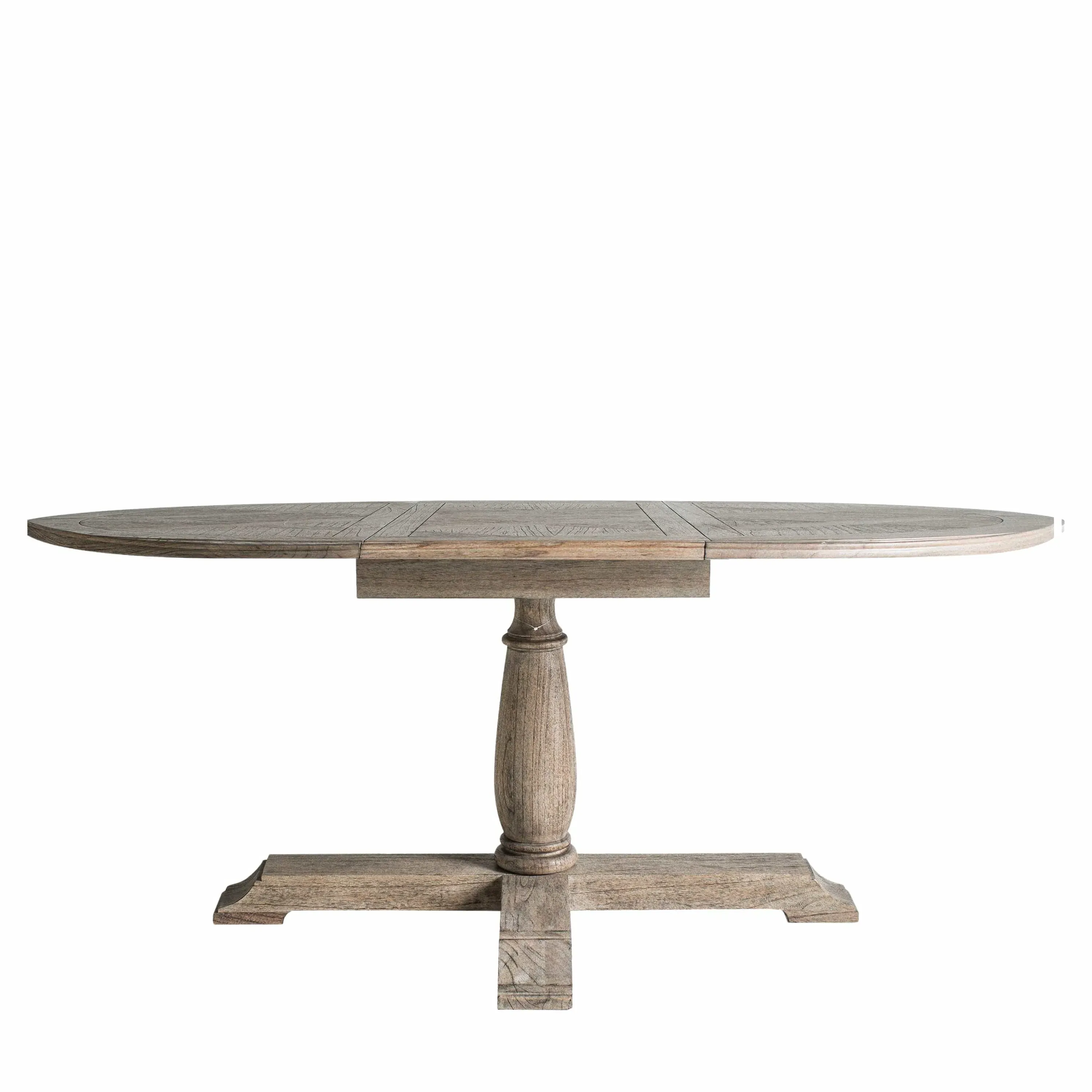 Round Extending Dining Table - Ash, Mindy Wood