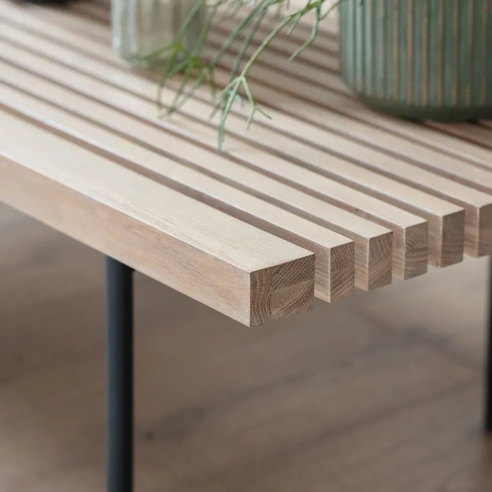 Solid Oak Coffee Table - Oak, Solid Wood