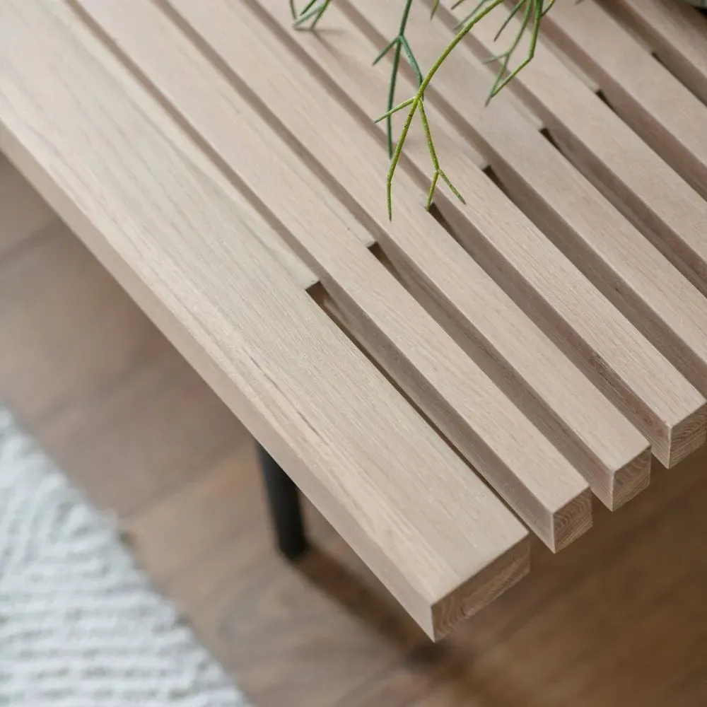 Solid Oak Coffee Table - Oak, Solid Wood