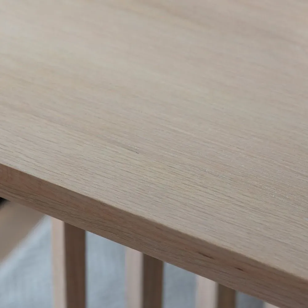 Square Dining Table - Oak, Solid Wood