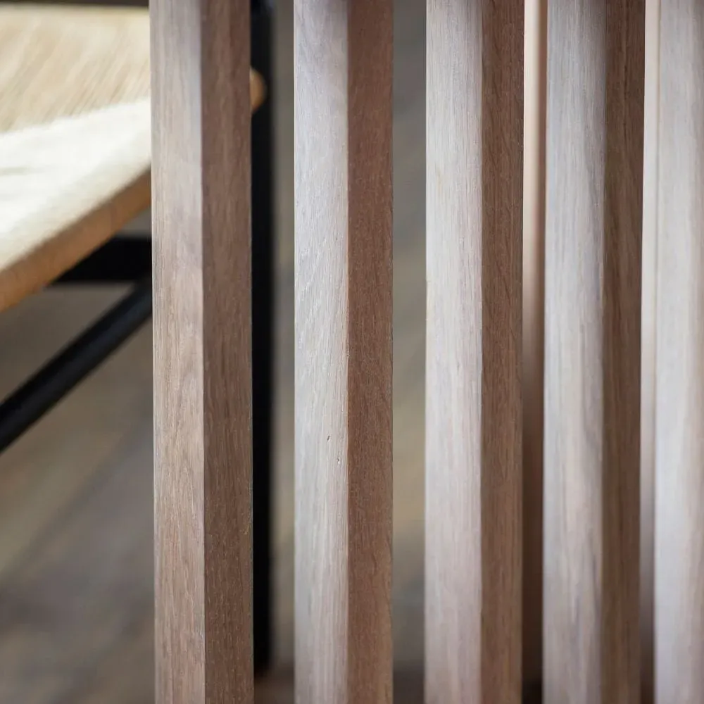 Square Dining Table - Oak, Solid Wood