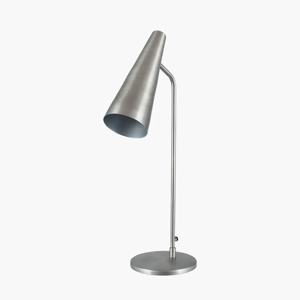 Thin Table Lamp - Silver