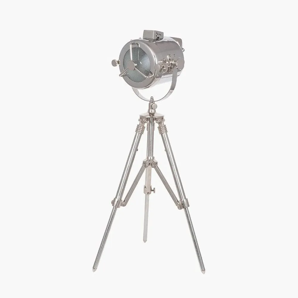 Tripod Table Lamp Marine Style - Silver