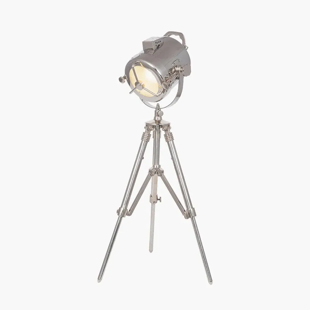Tripod Table Lamp Marine Style - Silver