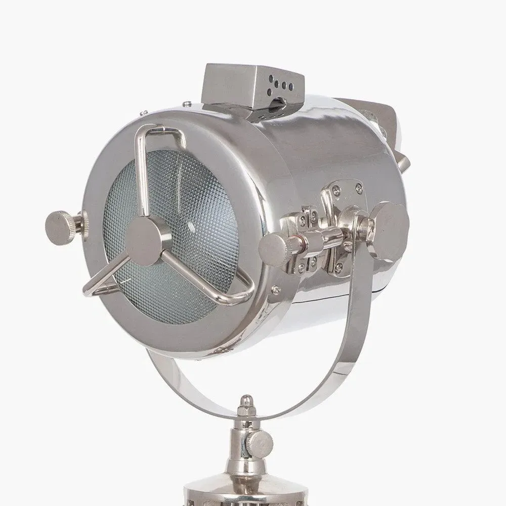 Tripod Table Lamp Marine Style - Silver