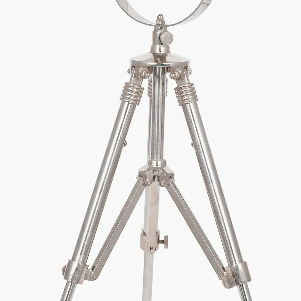 Tripod Table Lamp Marine Style - Silver