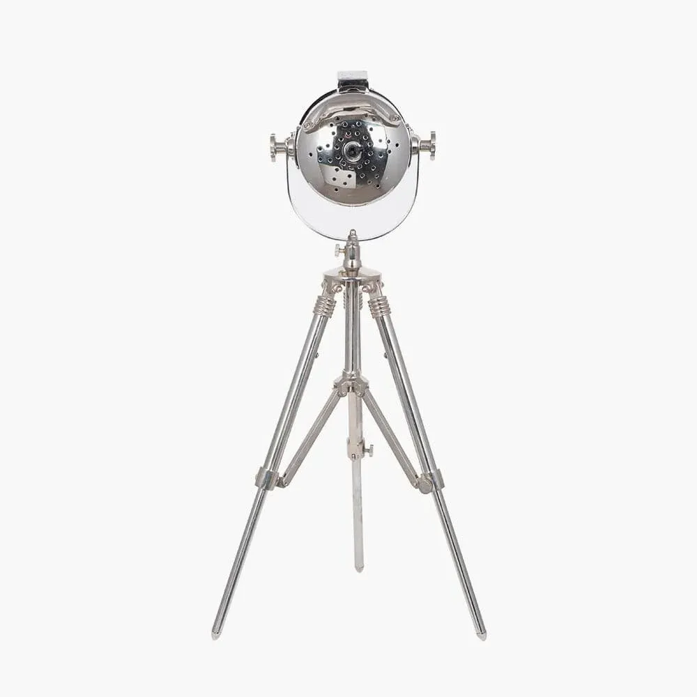 Tripod Table Lamp Marine Style - Silver