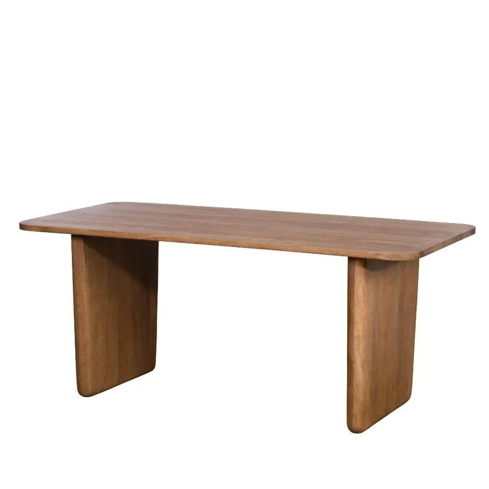 Dining Table with Smooth Finish - Wood, Mango