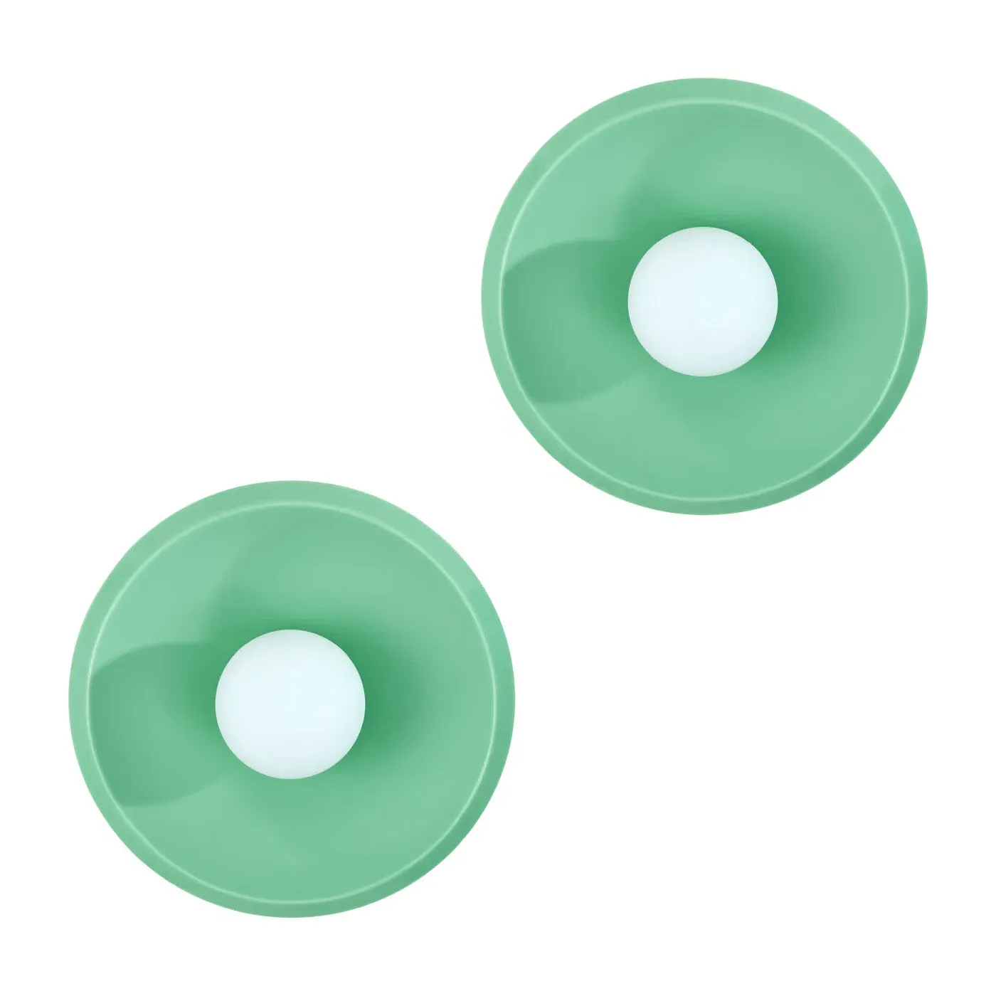 2-Piece Wall Sconce Set - Celadon, Acrylic image