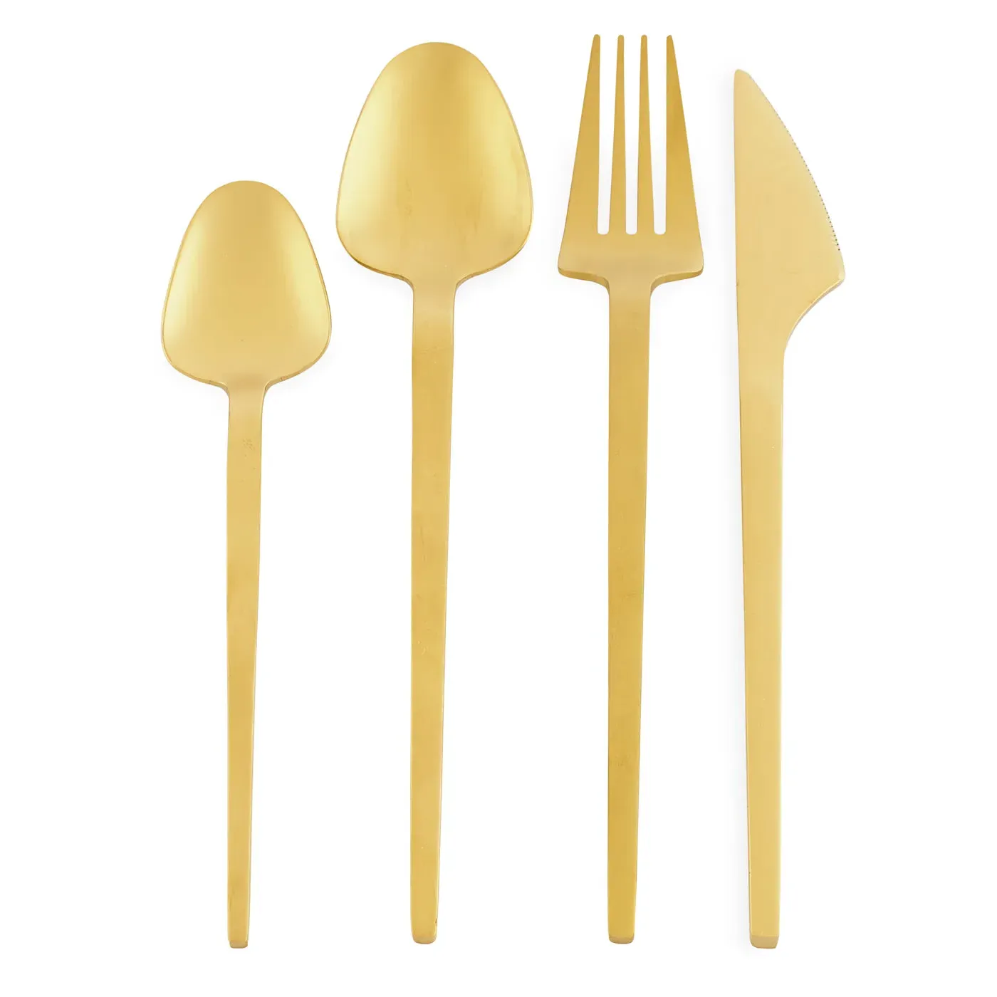 24-Piece Flatware Set - Stainless Steel