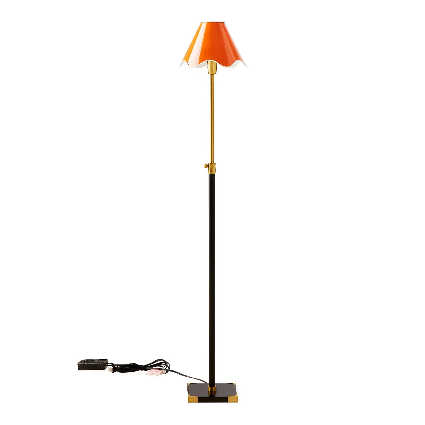 Articulating Floor Lamp - Orange, Steel image