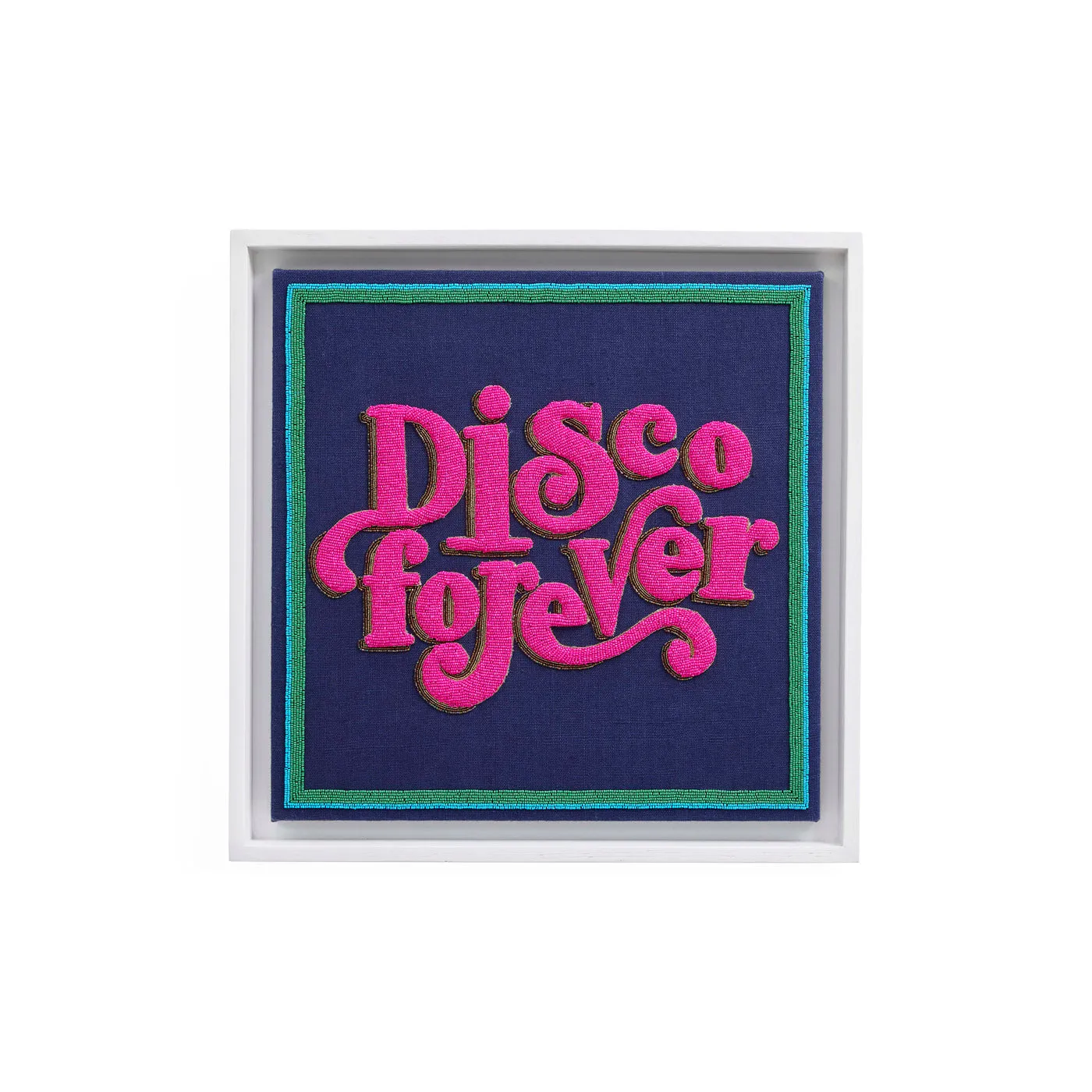 Beaded Wall Art - Disco Forever Design image