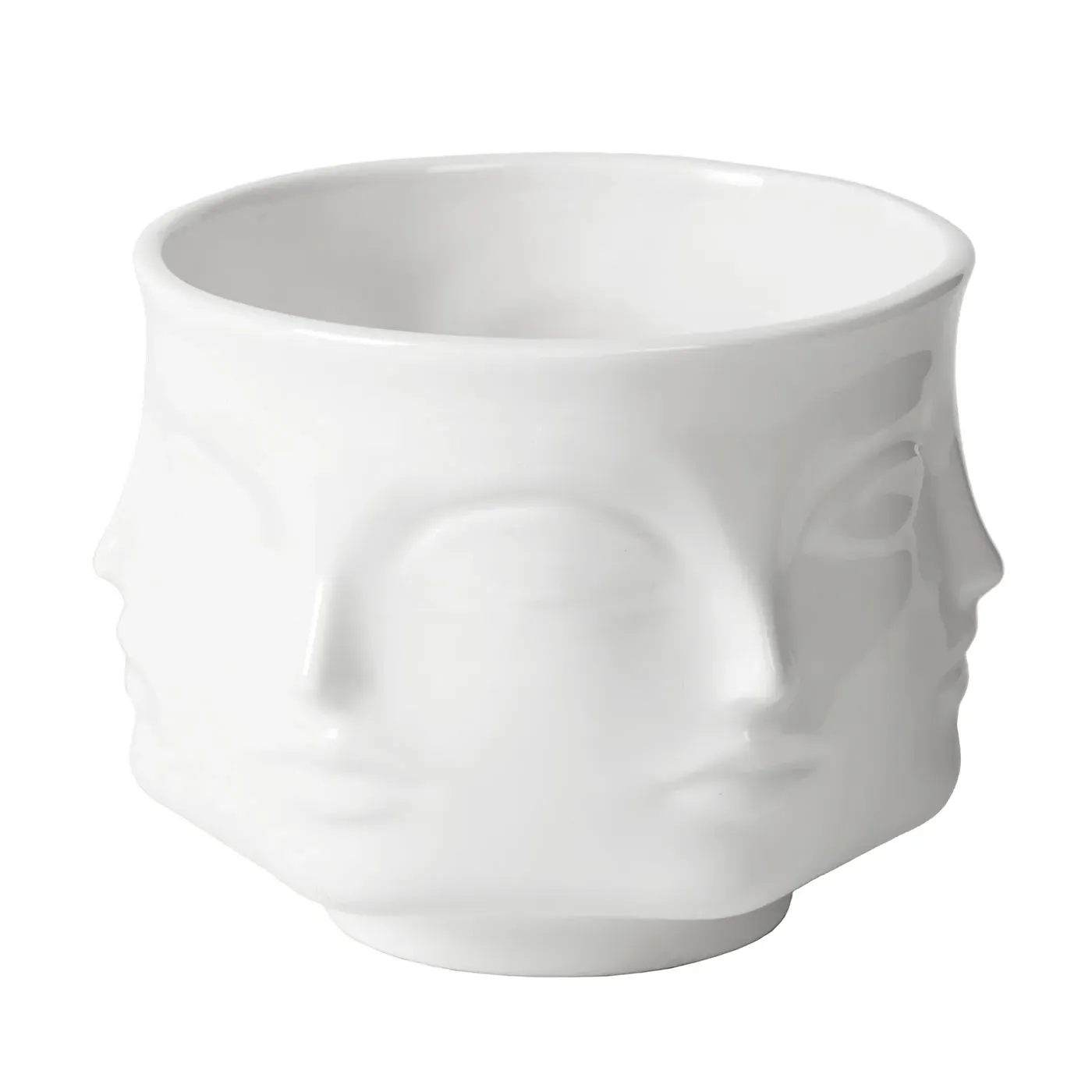 Condiment Bowl with Relief Pattern - Porcelain image