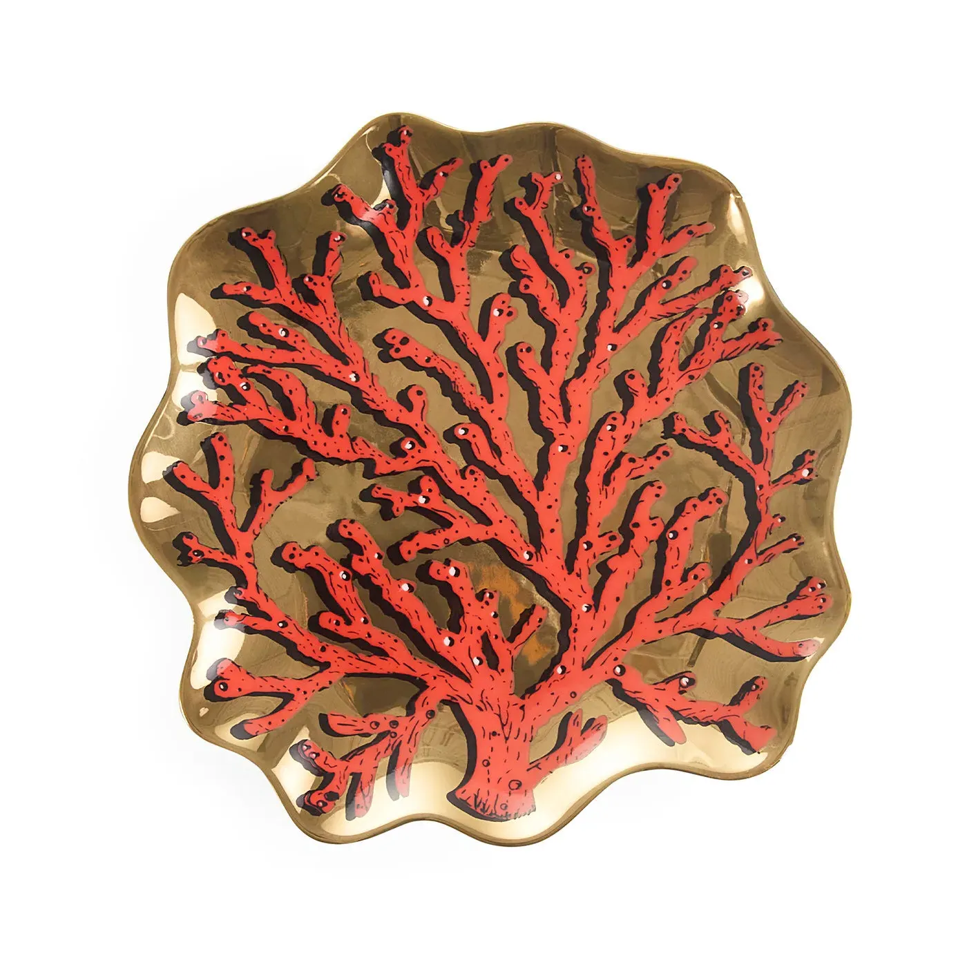 Coral Trinket Tray - Porcelain image