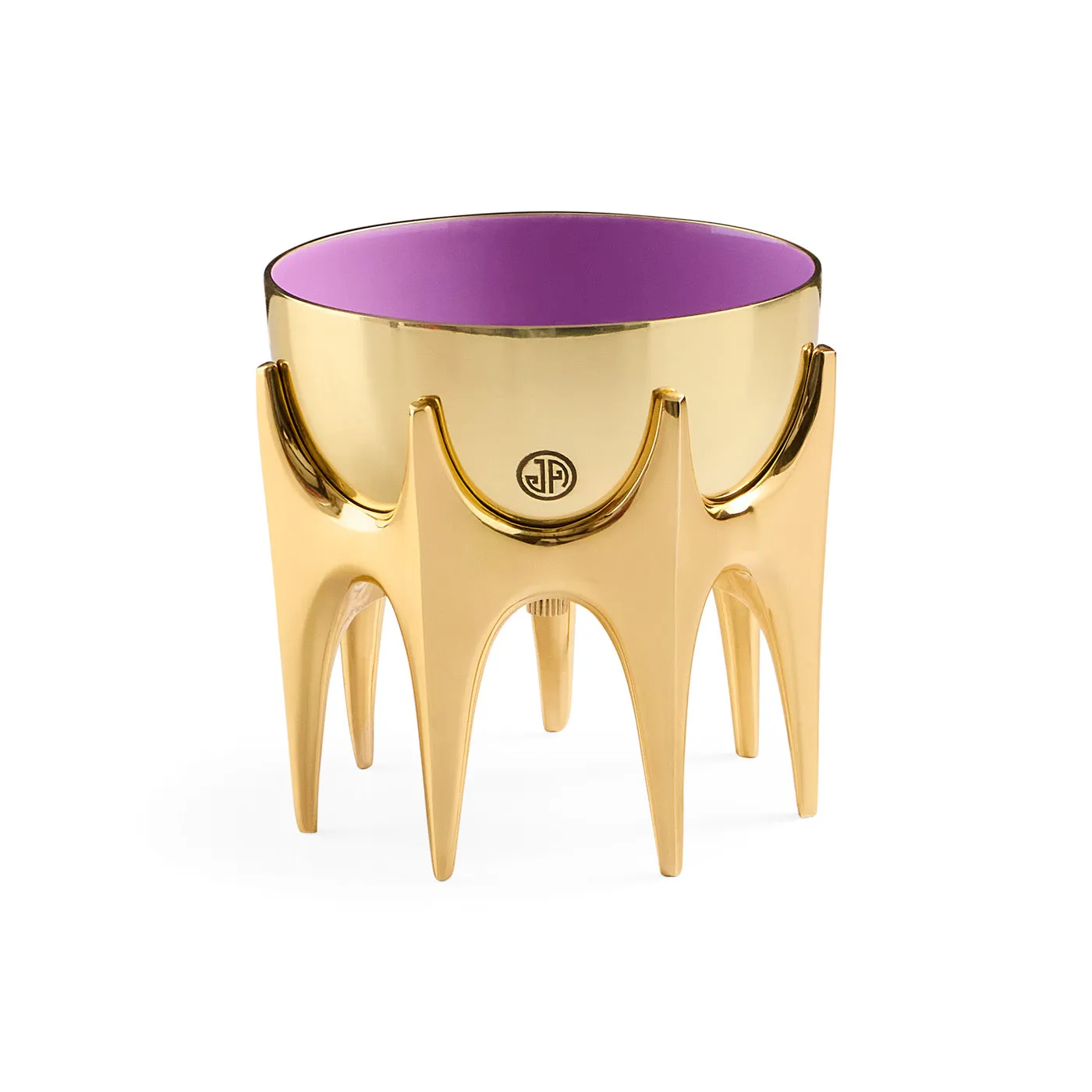 Decorative Bowl - Lavender, Brass image