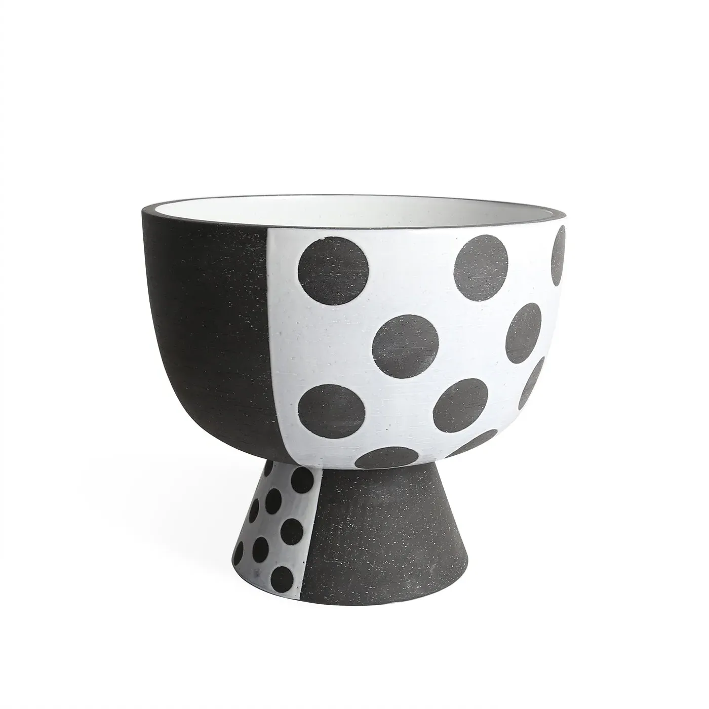 Decorative Bowl with Dots - Ivory, Stoneware image