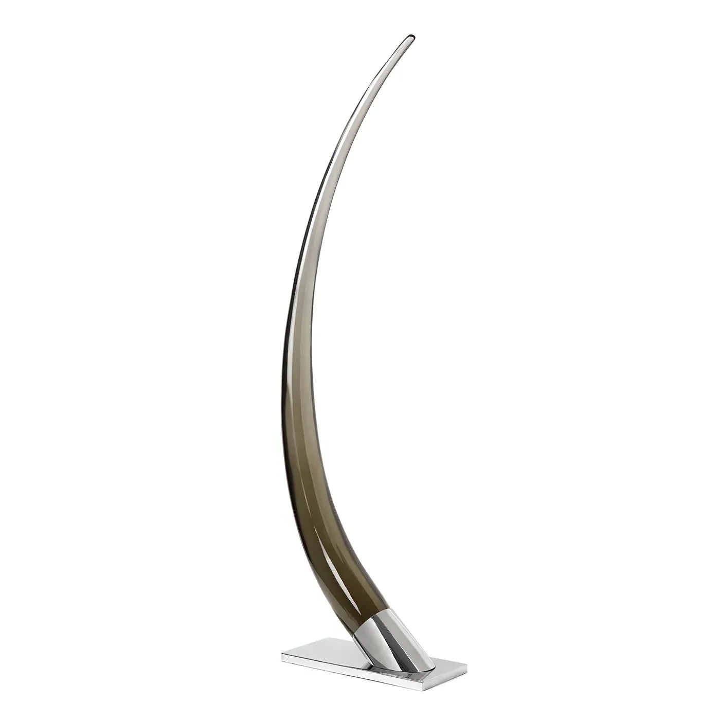 Decorative Tusk Sculpture - Smoked, Acrylic image