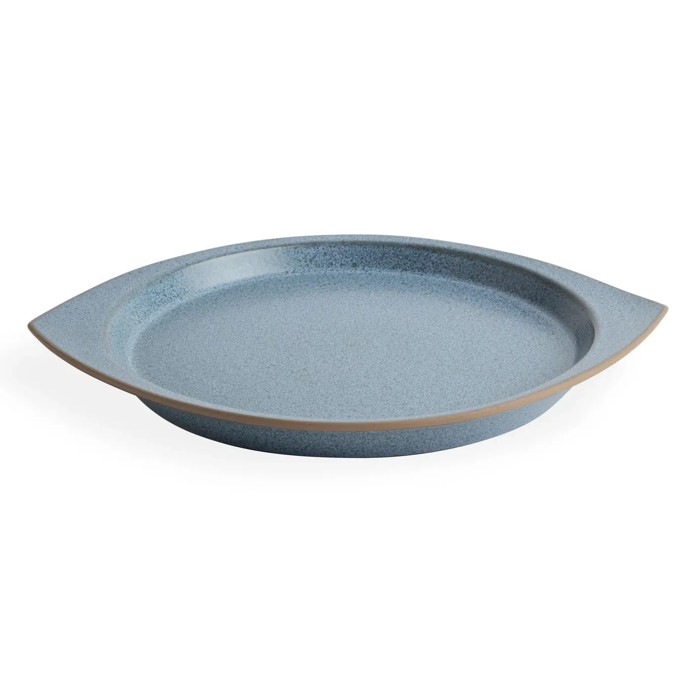 Eye-Shaped Dining Plate - Stoneware image
