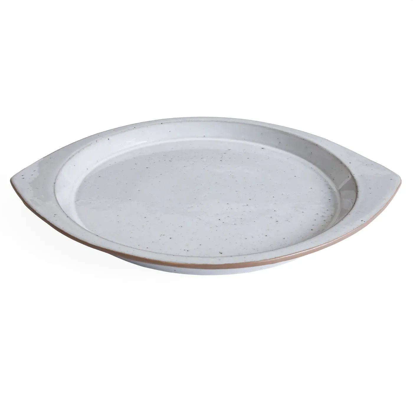 Eye-Shaped Serving Platter - Stoneware