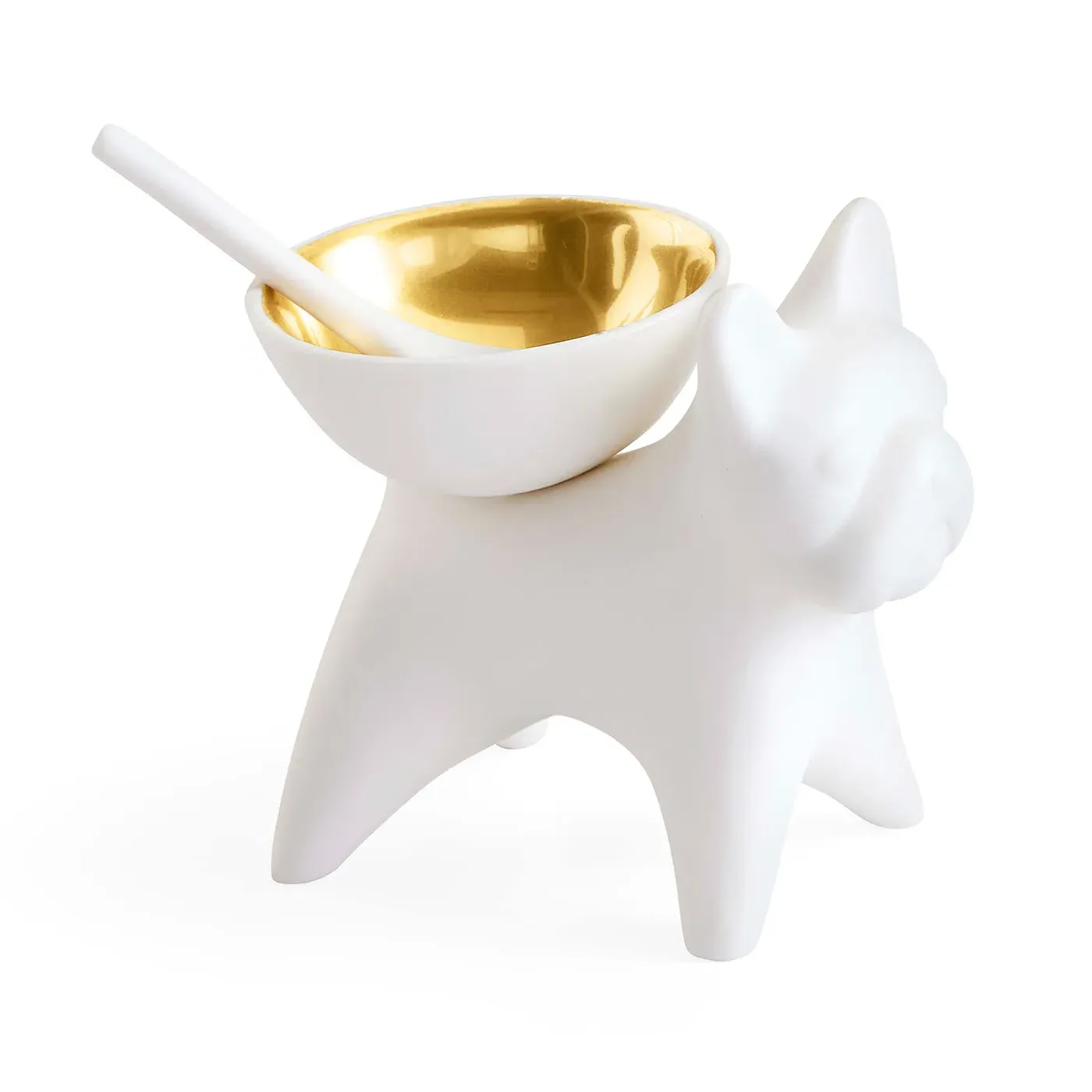 French Bulldog Salt & Pepper Cellar - Porcelain image
